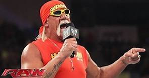 The immortal Hulk Hogan returns to Monday Night Raw: Raw, Feb. 24, 2014