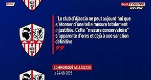 L'AC Ajaccio conteste la fermeture provisoire du stade François-Coty