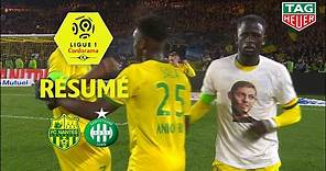 FC Nantes - AS Saint-Etienne ( 1-1 ) - Résumé - (FCN - ASSE) / 2018-19