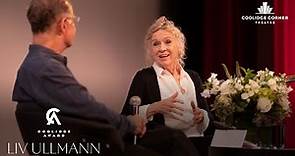 Liv Ullmann Q&A and Coolidge Award Presentation | Full Q&A [HD] | Coolidge Corner Theatre
