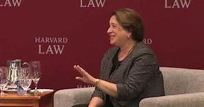 U.S. Supreme Court Associate Justice Elena Kagan '86 at HLS