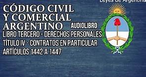 Artículos 1442 a 1447 - Código Civil y Comercial Argentino Audiolibro