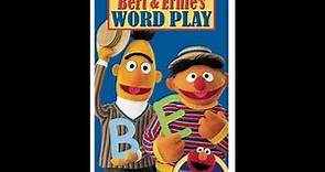 Sesame Street: Bert and Ernie's Word Play (2002 VHS)