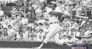 Dick Allen becomes the 4th major league player to hit one into the CF bleachers in Comiskey Park