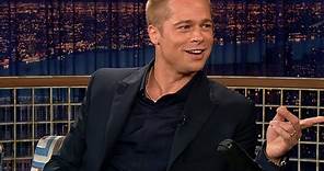 Brad Pitt on “True Romance” and “Troy” | Late Night with Conan O’Brien