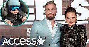 Stephen Amell & Cassandra Jean Reveal Son's Name & Share First Photos