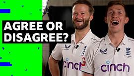 Ashes 2023: England players play 'agree or disagree' with Chris Hughes