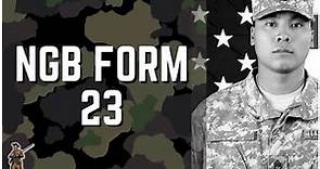 NGB Form 23: National Guard Retirement Points Summary