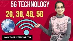 What is 5G? Difference between 2G, 3G, 4G & 5G | Internet | NET Paper 1 | Examrace | Dr. Manishika