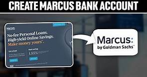 How To Create Marcus Savings & Checking Account 2024! (Full Guide Goldman Sachs)