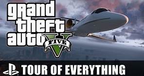 GTA V: A Tour Of Everything - Grand Theft Auto V's Map From End To End