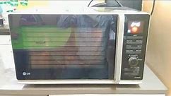 LG microwave 28 model 8087 demo