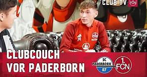 "Ich kann nicht schießen!"👀😂 | ClubCouch mit Benjamin Goller | 1. FC Nürnberg