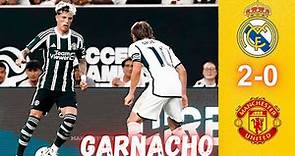 Alejandro Garnacho Highlights | Manchester United vs Real Madrid | Friendly 2023