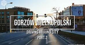 Driving around Gorzów Wielkopolski - Part 2, Poland - 8th March 2021