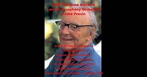 Orff Carmina Burana - London Symphony Orchestra - André Previn (Royal Albert Hall 1974)