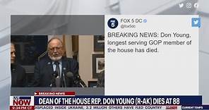 Alaska Republican Congressman Don Young dead at 88