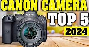 TOP 5: Best Canon Camera 2024
