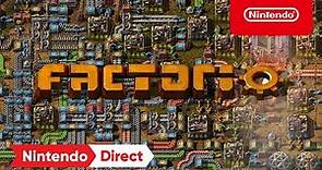 Factorio - Announcement Trailer - Nintendo Direct 9.13.2022