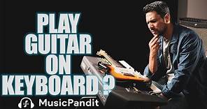 How to Play Guitar Parts on Keyboards | Piano For Beginners | Music Pandit | Lionel D'mello