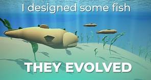 New series "Evolution Simulated", starting under water (🧬Evolution Simulated #1)