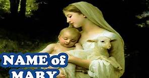 Name of Mary Explained 🙏 Biblical Meaning of the Name of Mary 🙏 Feast Day September 12th