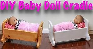 DIY Baby Doll Crib