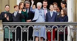 Danish Royal Family Balcony Appearance 16/04/2023