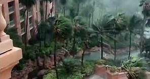 Hurricane Dorian video Atlantis