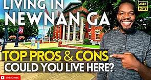 Living in Newnan GA | Top Pros & Cons | Could you live here? | Newnan GA Tour (Downtown)