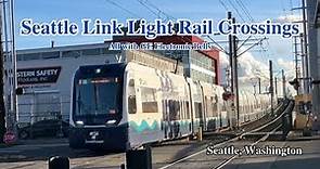 A Few Seattle Link Light Rail Crossings