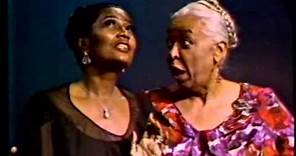 Ethel Waters duet with Pearl Bailey