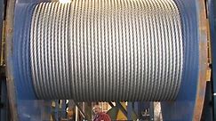 Very Strong Steel Wire Rope Making Process