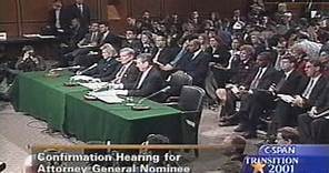 Attorney General Nomination Hearing, Day 1
