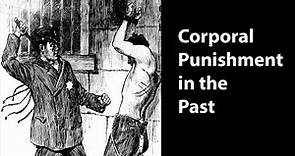 Brief History of Corporal Punishment