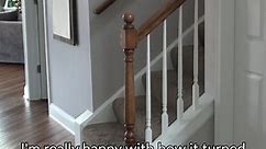 Gel Stain With No Stripping | DIY Oak Banister Makeover 🔨