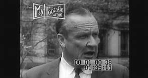 1956 Washington D.C. Senator William F. Knowland Discusses Changes to Unemployment Legislation