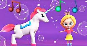 Una canción del Unicornio. Canciones infantiles. Dibujos animados de Sina y Lo.
