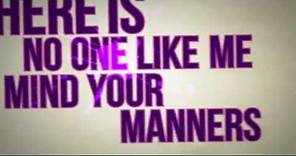 Chiddy Bang - Mind Your Manners [LYRIC VIDEO]