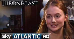 Game of Thrones Sansa Stark - Sophie Turner Thronecast Interview