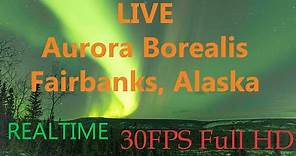 LIVE Northern Lights Fairbanks, Alaska