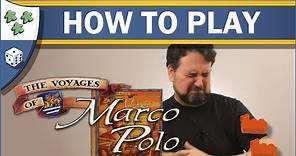 How to Play The Voyages of Marco Polo