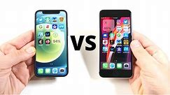 iPhone 12 Mini vs iPhone SE Full Comparison