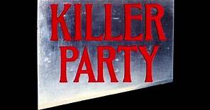 KILLER PARTY - Trailer (1986, OV) - New Version!