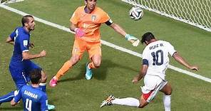Bryan Ruiz Gol Contra Italia - Costa Rica 1-0 Italia Brasil 2014 | HD