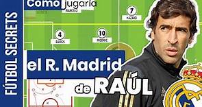 El Real Madrid de RAÚL González (como entrenador) | Así jugarían. Análisis Táctico ⚪️⚪️