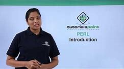 Perl - Introduction