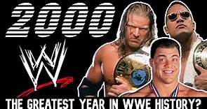 Why 2000 Was The Greatest Year In WWE History (wrestling documentary)