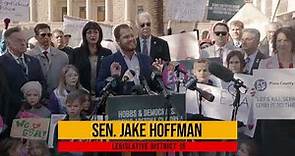 Senator Jake Hoffman Leads Press Conference Supporting School Choice