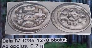 Bela IV 1235-1270 obolus...